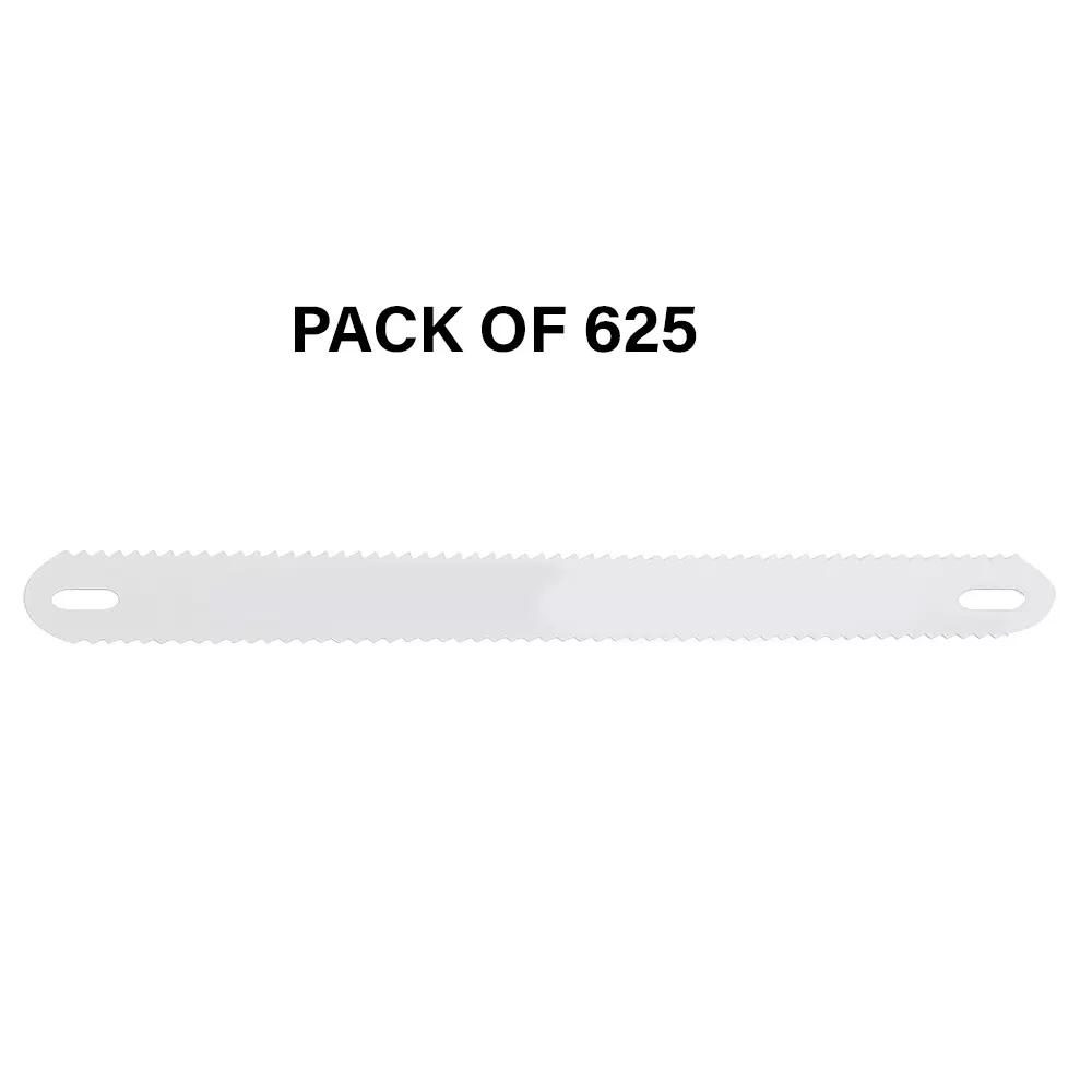 Crown Power Hacksaw Blades Silver 10 TPI 12 Inch (30.48 cm) Size for Industrial Use, (Pack of 625 Pcs)