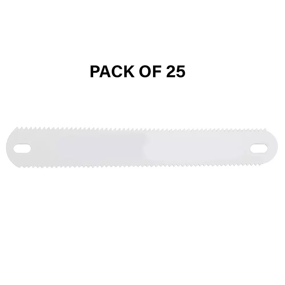 Crown Power Hacksaw Blades Silver 10 TPI 16 Inch (40.64 cm) Size for Industrial Use, (Pack of 25 Pcs)