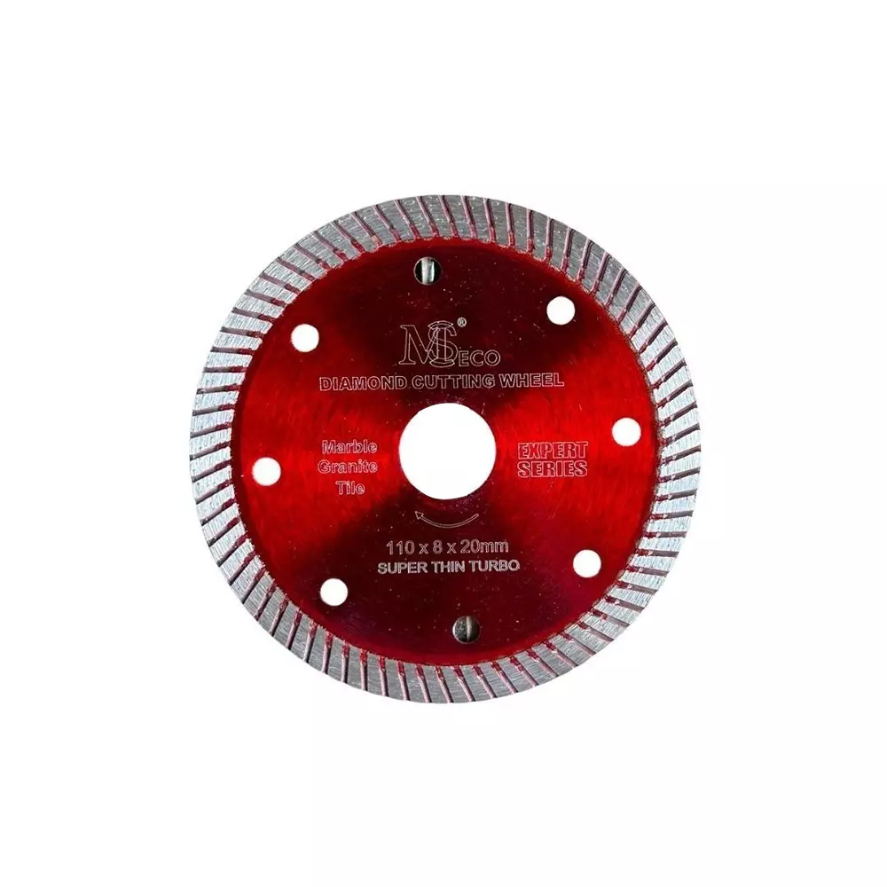 Mains Super Thin Turbo Marble Cutting Blade 110 mm (4 Inch) Disc Dia 20 mm Bore Dia, MST04