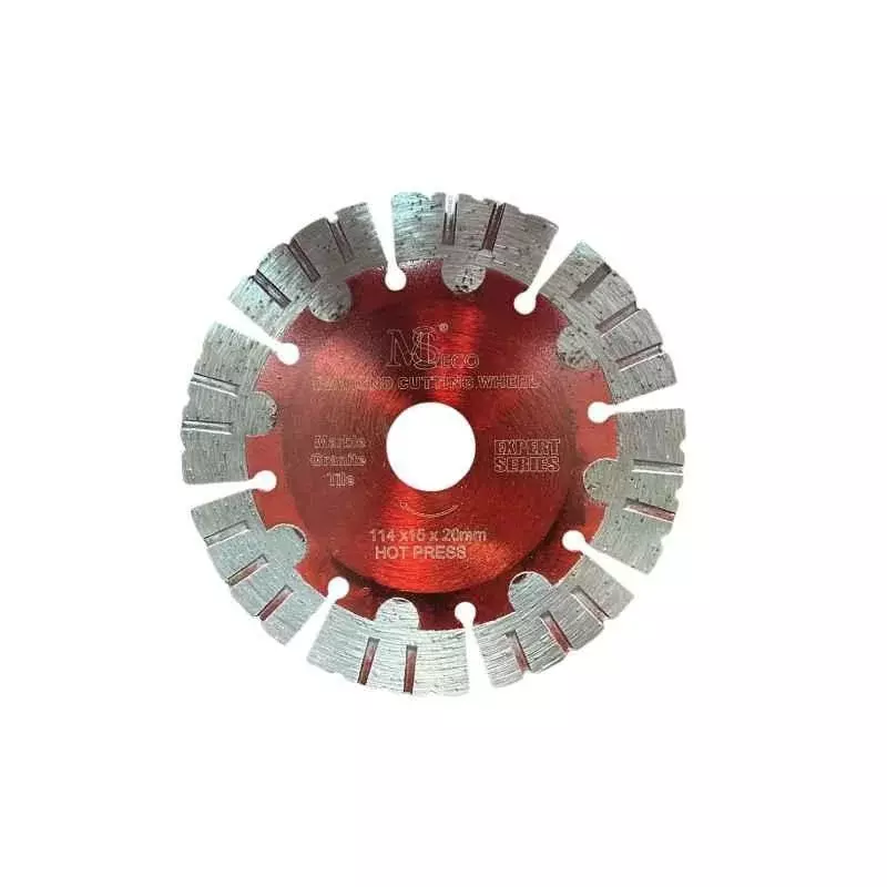 Mains ECO Segmented Flower Cut Marble Cutting Blade 110 mm (4 Inch) Disc Dia 20 mm Bore Dia, MSF04