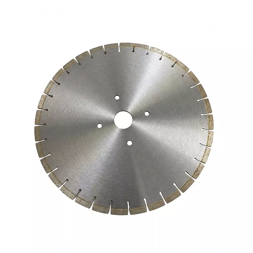 KWI Road Concrete Cutting Blade Round Shape 25 mm Bore Diameter 457 mm (18 inch) Size, Silver