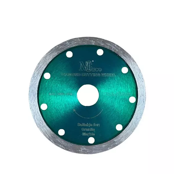 Mains ECO Continuous Rim Marble Cutting Blade 110 mm (4 Inch) Disc Dia 20 mm Bore Dia, MSR04