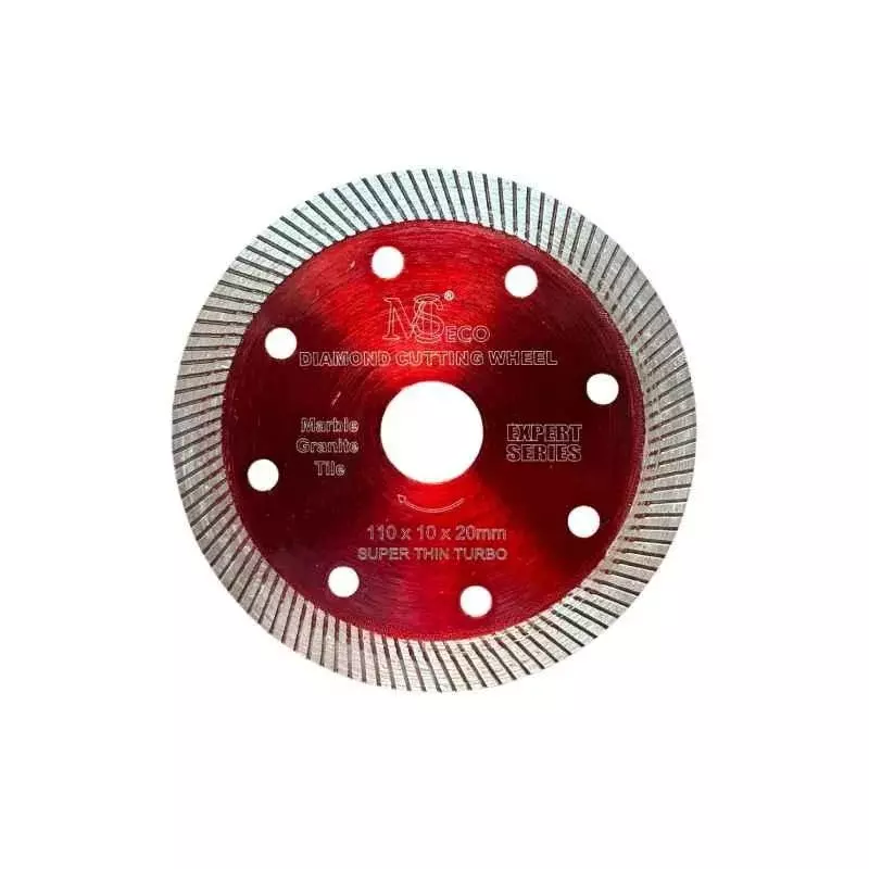Mains Super Thin Turbo Marble Cutting Blade 110 mm (4 Inch) Disc Dia 20 mm Bore Dia, MST05