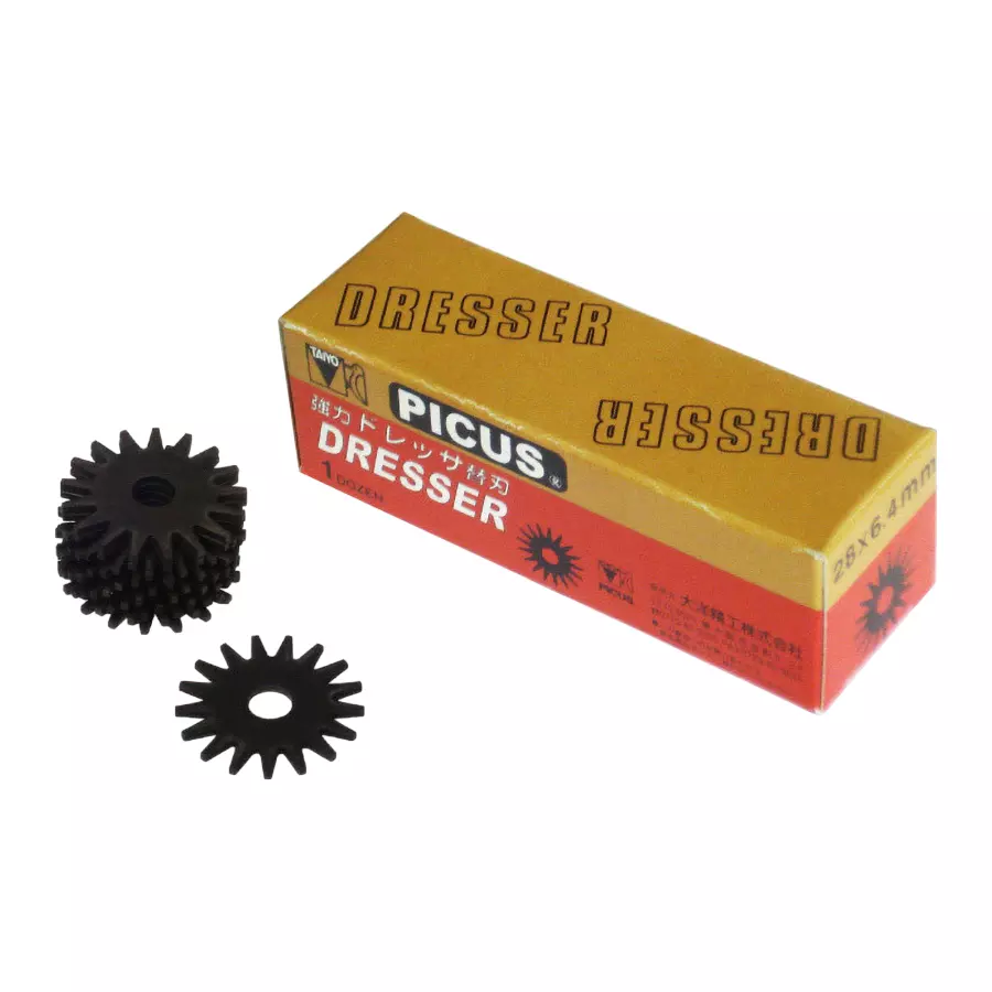 PICUS Dresser Replacement Blade 28 mm OD Compatible with Taiyo Seiko TS-24N and TS-24S (1 Box)