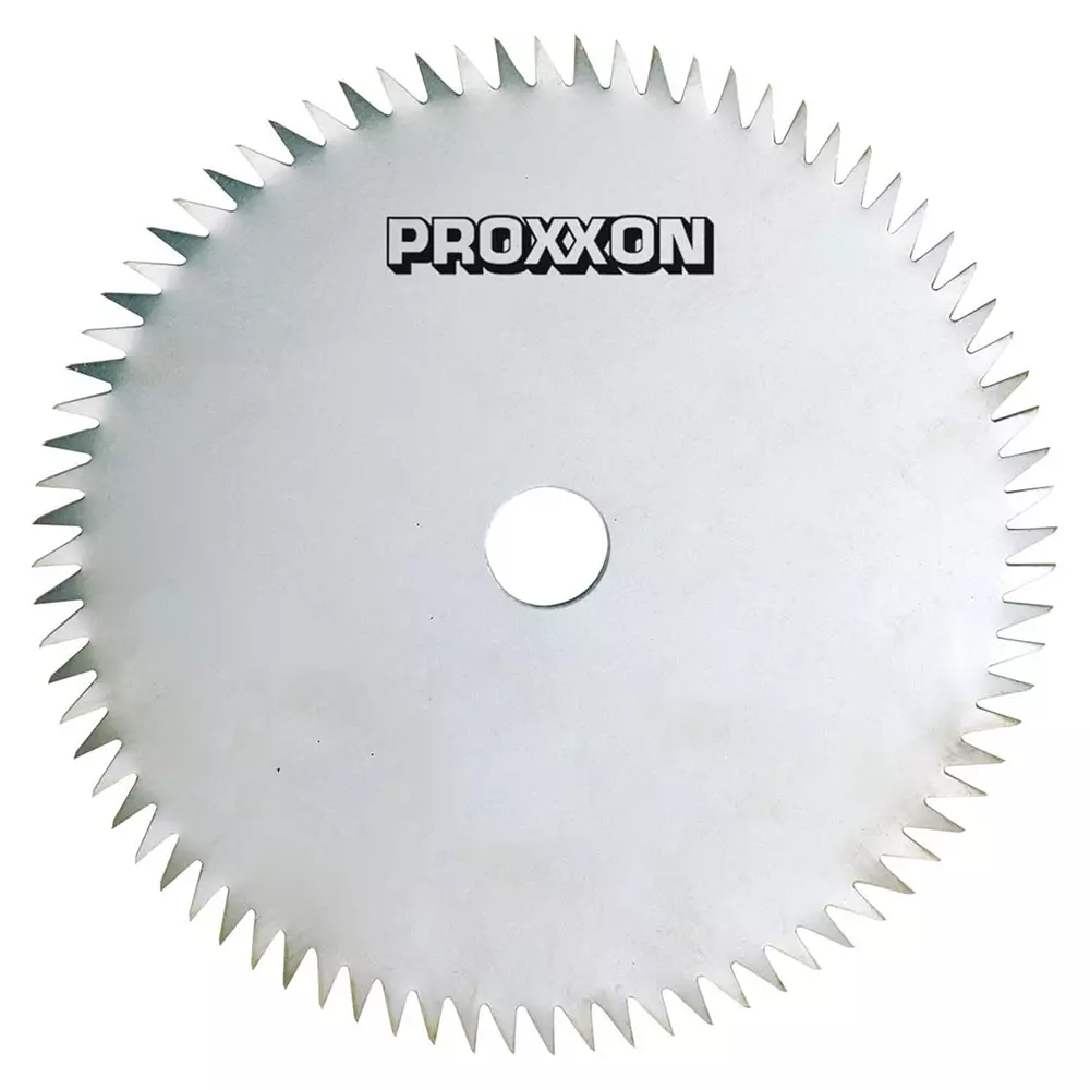PROXXON Solid Carbide Saw Blade Silver 0.5 mm Thickness 50 mm Diameter for Industrial Purpose, 28011