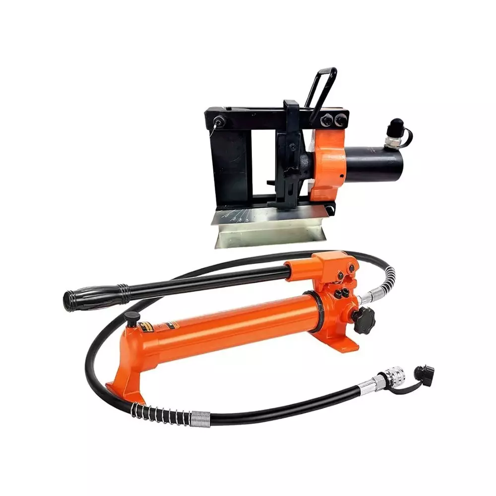 Voltz Hydraulic Busbar Bending Tool with CP-700 Pump, 15 Ton Bending Force and 700 Bar Maximum Pressure, VBB-150