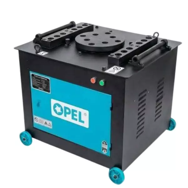 Opel Bar Bender Single Phase Steel 3 kW Motor Power 2.5 Ton/hrs Capacity for Industrial Use, MZ35604