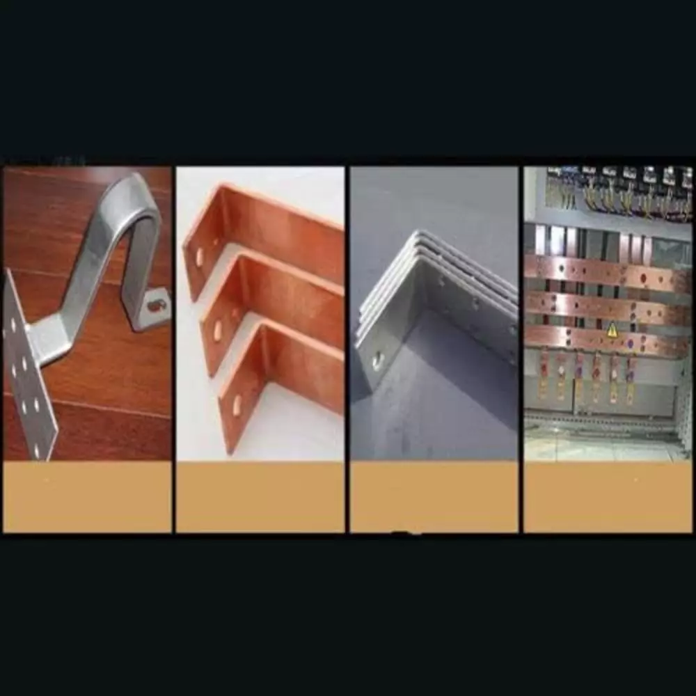 Voltz Hydraulic Copper Busbar Bender with CP-700 Hand Pump, 25 Ton Lifting Capacity and 12 mm Thickness, VBB-200