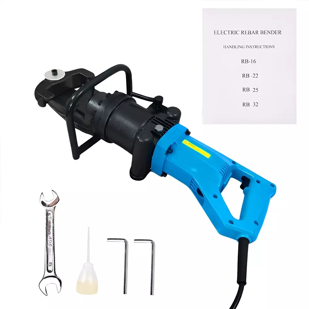 Voltz Hydraulic Rebar Bender & Straightener 2 kW Power Rating and 16 mm – 25 mm Dia. Bars, RB-25