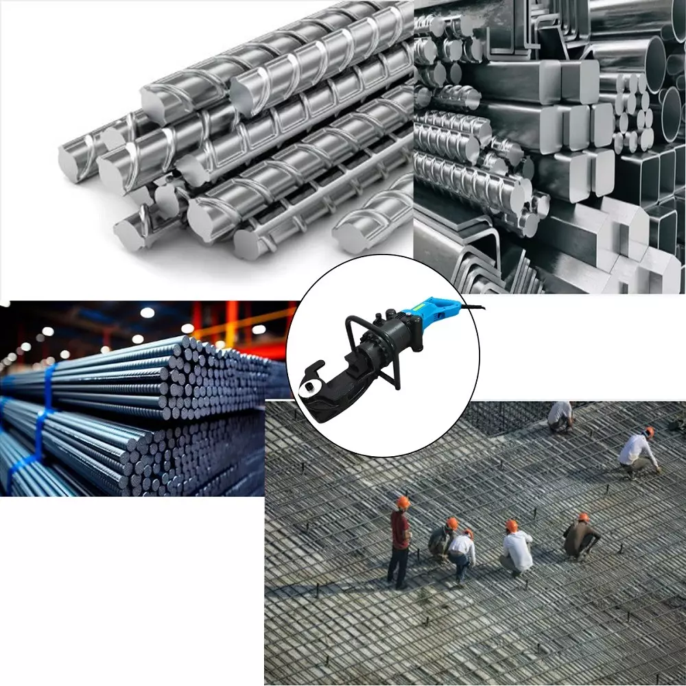 Voltz Hydraulic Rebar Bender & Straightener 2 kW Power Rating and 16 mm – 25 mm Dia. Bars, RB-25