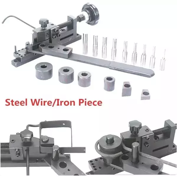 Buyohlic International Universal Bending Machine Manual Mounting for Bending Metal Bars, Tubes, Pipes, And Steel Plates, 60-BM-101