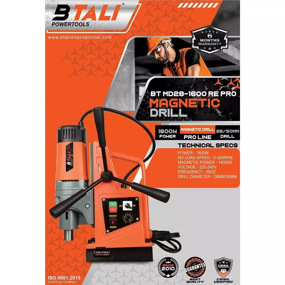 btali-1600-w-magnetic-core-drill-with-14000-n-magnetic-power-and-50-mm-core-drilling-capacity-bt-md28-1600-re-pro-without-drill-bits