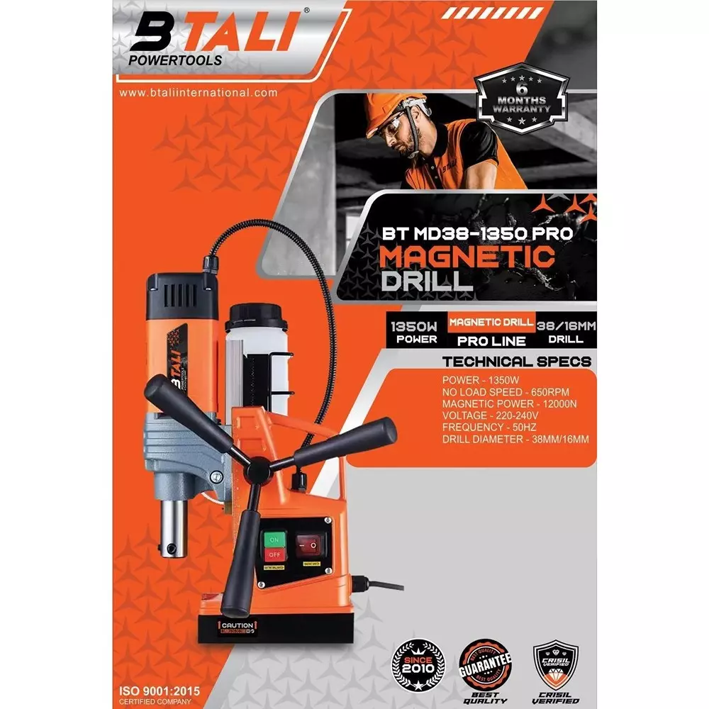 btali-1350-w-magnetic-core-drill-with-12000-n-magnetic-power-and-3816-mm-drilling-capacity-bt-md38-1350-pro-without-drill-bits