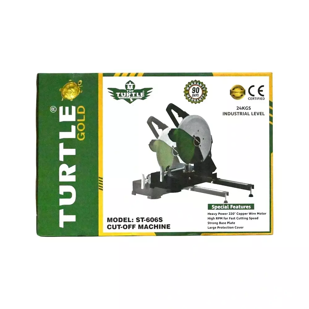 Turtle Gold Cut off Machine 3240 W 355 mm (14 inch), ST 606S (Without Cutting Wheel)