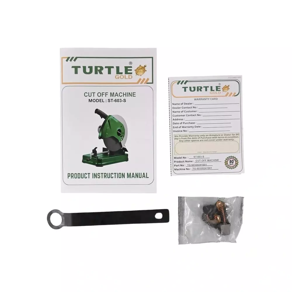 Turtle Gold Cut off Machine 2740 W 355 mm (14 inch), ST 603S (Without Cutting Wheel)