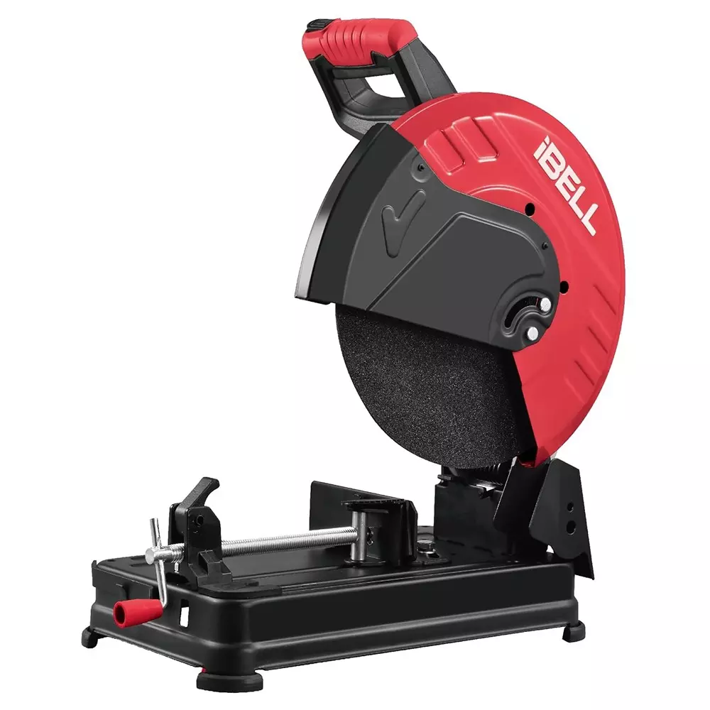 IBELL Heavy-Duty Cut Off Machine 4200 RPM No Load Speed 2400 W Power with 355 mm (14 inch) Blade, CM35-43