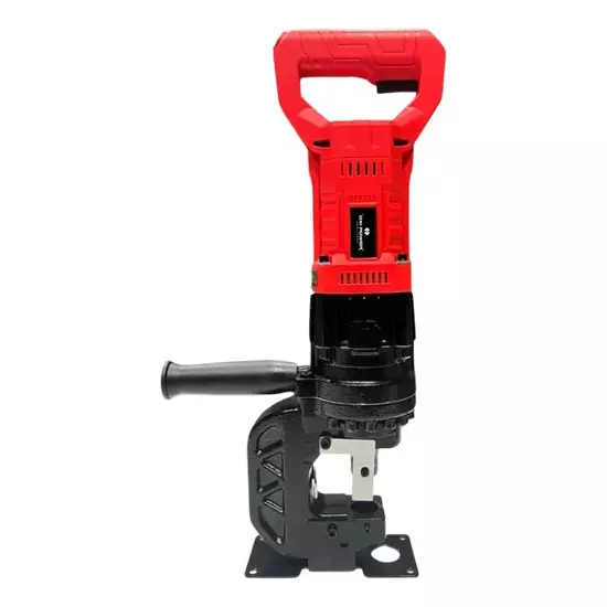 OXI POWER Metal Punch Machine Single Phase Push Button Control 6 mm Punching Capacity 2 HP Power for Industrial Use, OXP 06-20