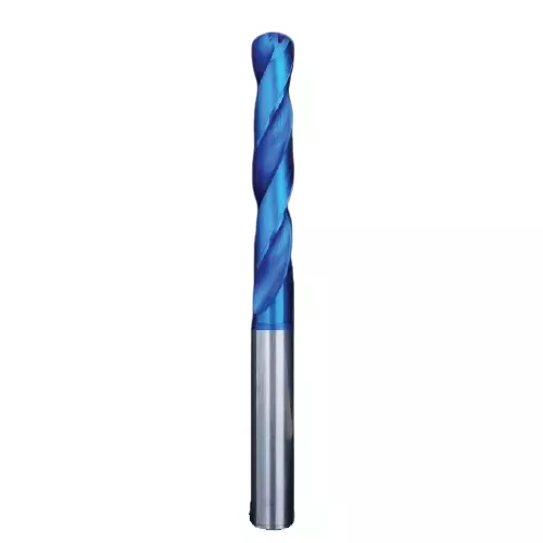 REZKA Through Coolant Drills Solid Carbide 65 HRC 55 Flute 13 mm Dia, 14 mm Shank Dia & 105 mm Total Length