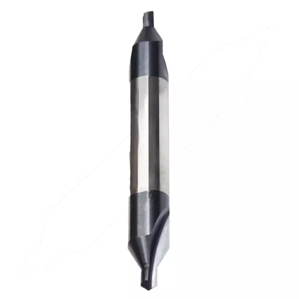 MIRANDA TOOLS Solid Carbide Centre Drill DIN 333 Standard Type A Bright Finish, Pilot Diameter 5 mm and Body Diameter 12.5 mm