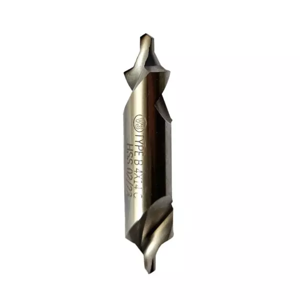 V3 B Type Centre Drill High Speed Steel 3.15 mm Dia 11.2 mm Body Dia