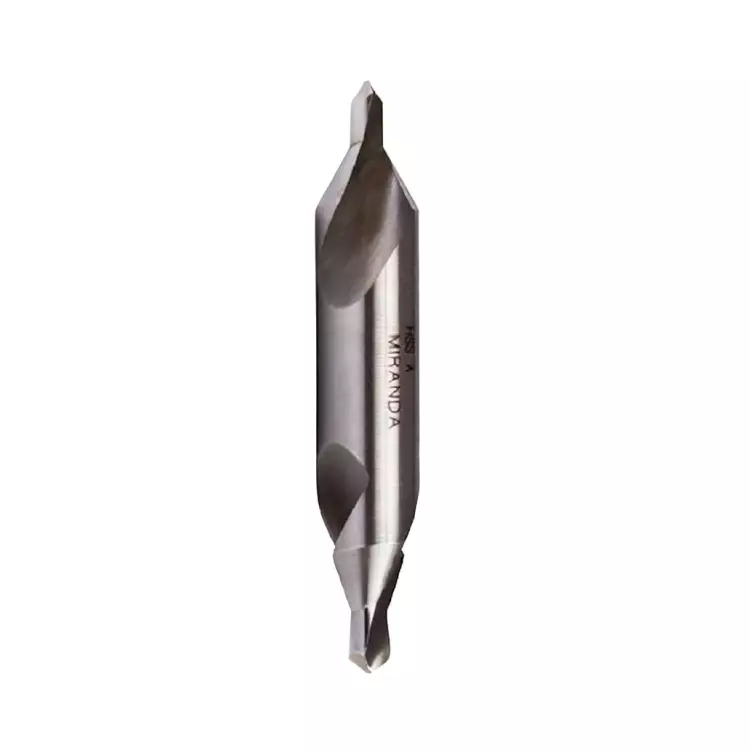 MIRANDA TOOLS HSS Center Drill Type A DIN 333, Pilot Diameter 6.3 mm & Body Diameter 16 mm