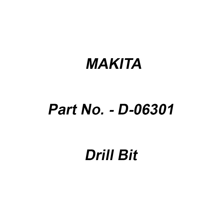 Makita 3.25X65 HSS Drill Bit, D-06301 (Pack of 10 Pcs)