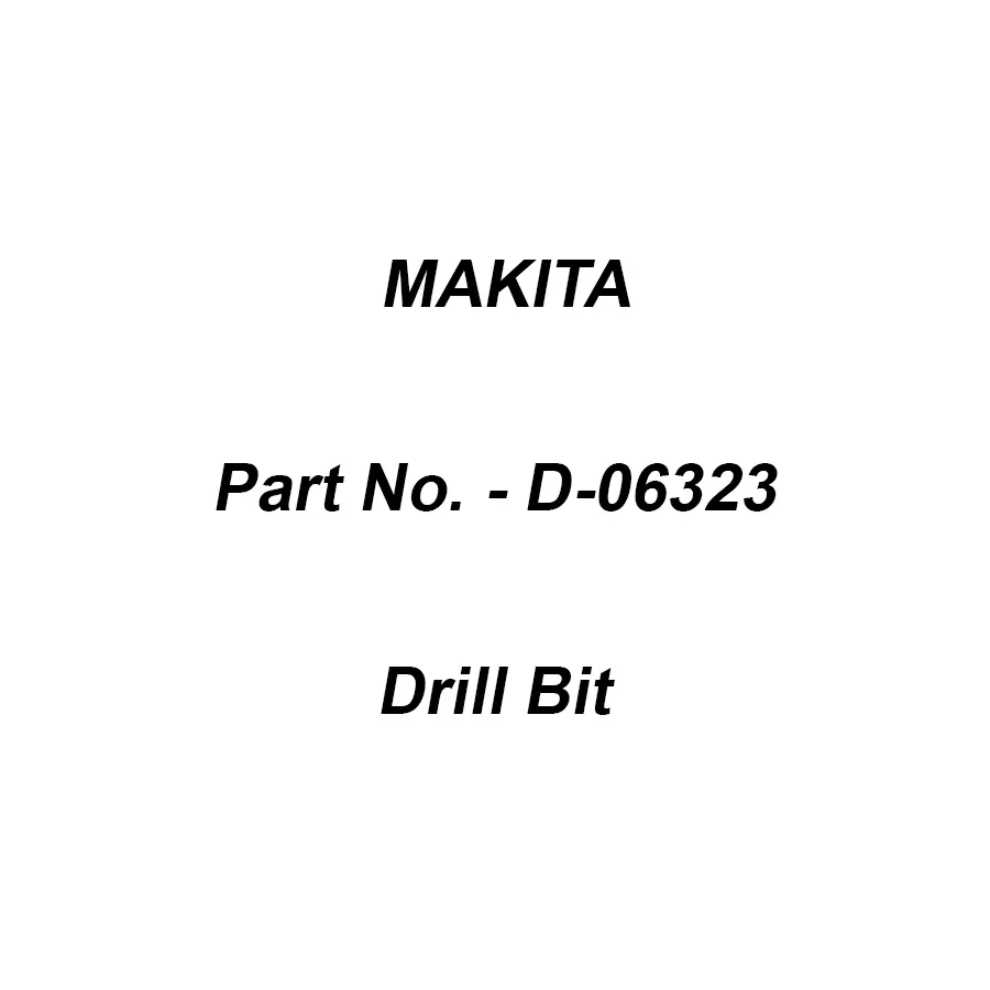 Makita 3.75X70 HSS Drill Bit, D-06323 (Pack of 10 Pcs)