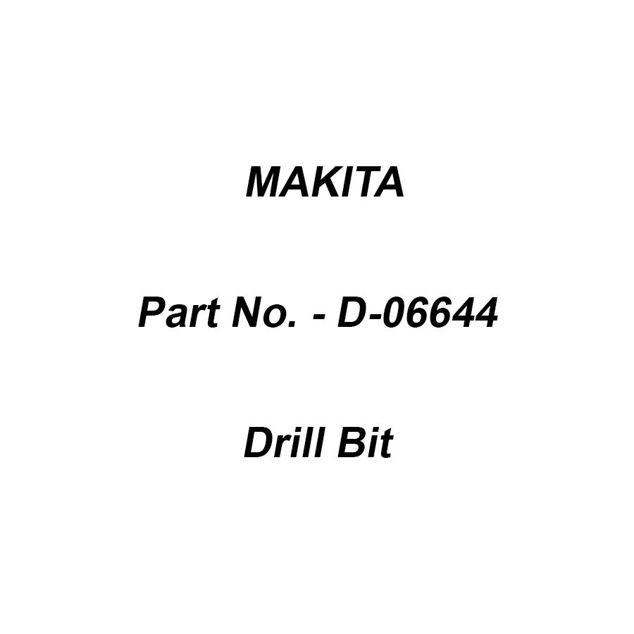 Makita 13X151 HSS Drill Bit, D-06644 (Set of 5 Pcs)