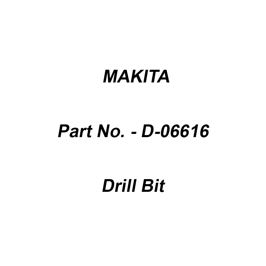 Makita 11.5X142 HSS Drill Bit, D-06616 (Set of 5 Pcs)