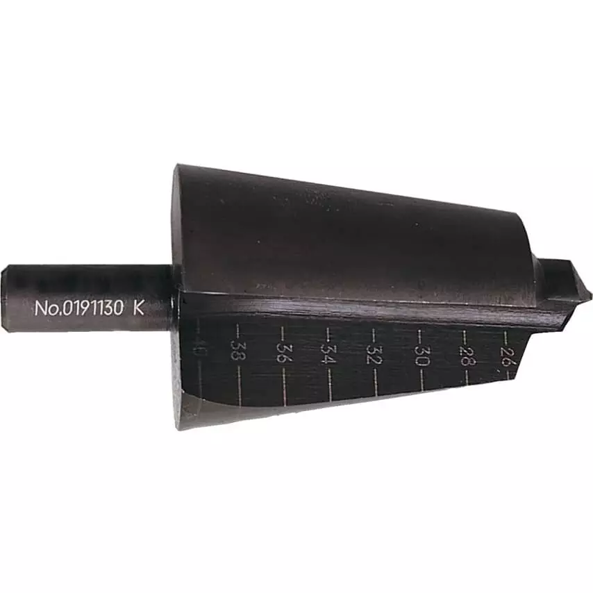 Sherwood Step Drill 57 mm Overall Length 6 mm Shank Diameter Uncoated Finish High Speed Steel, SHR0191100K