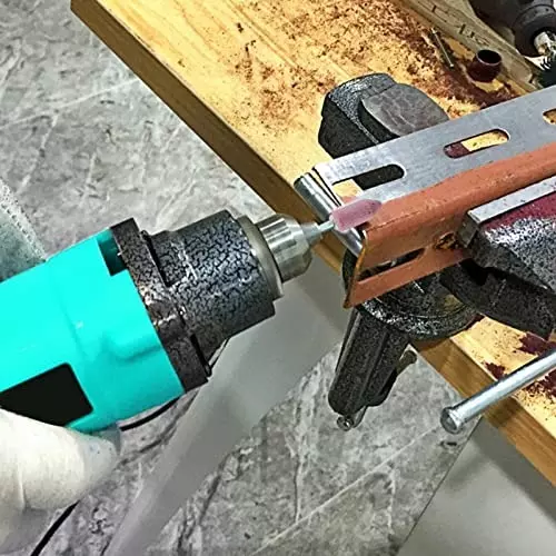 DY TOOLS Rotary Accessories Kit 120 Medium Grit for Angle Grinder (Pack of 105)