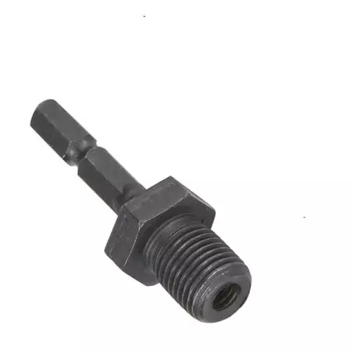 generic-drill-chuck-adapter-635-mm-14-inch-hex-shank-to-127-mm-12-inch-thread-with-reverse-screw-drill-accessory