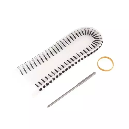 DY TOOLS Automatic Chain Drywall Screw Gun Attachment Aluminium & Rubber for Electric Drill