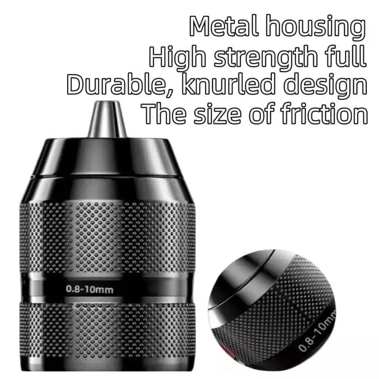 generic-0810-mm-metal-drill-chuck-38-24unf-thread-with-ratchet-lock-for-percussion-drills
