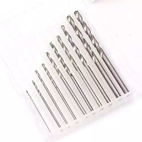 YADAV 25 Pcs Mini Micro Drill Bits High-Speed 0.5–3 mm Size