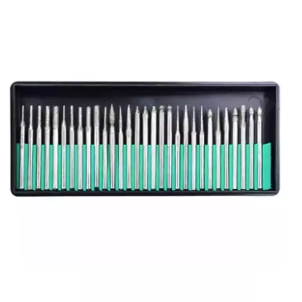 YADAV Diamond Burr Drill Bits Set Rotary Tool Accessories for Carving & Fine Detail Work