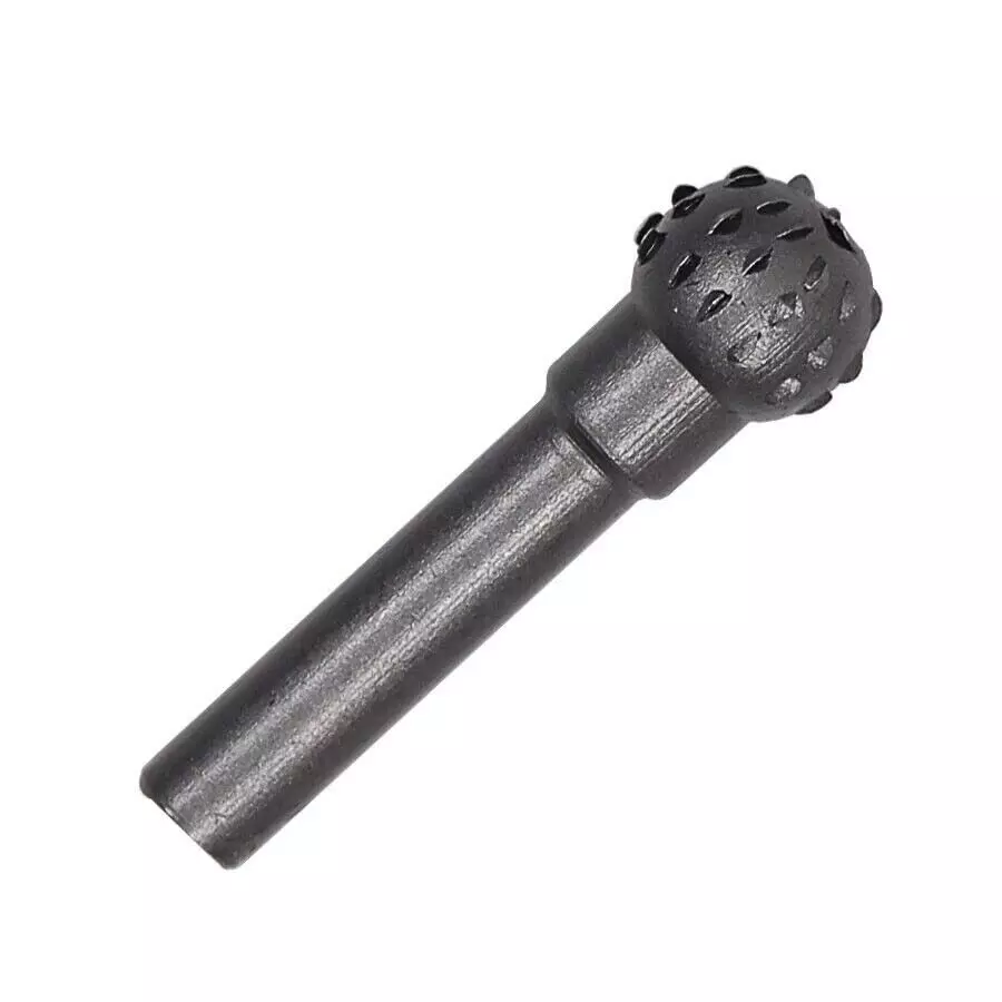 YADAV Rotary Burr Rasp Set Wood Carving Drill Bits with 6.35 mm (1/4 inch) Shank (Set of 5)