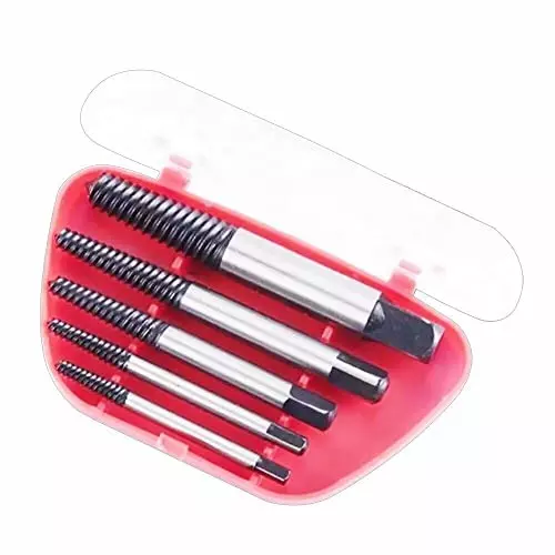 YADAV 5 Pcs Broken Stud Screw Extractor Kit Bolt & Fastener Removal Tool