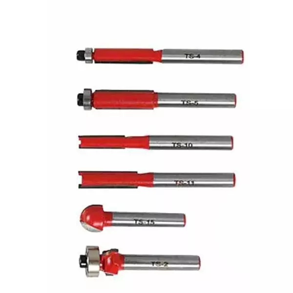 YADAV 6 Pcs Woodworking Router Bit Set Drill Bits for Cutting, Shaping & Carving