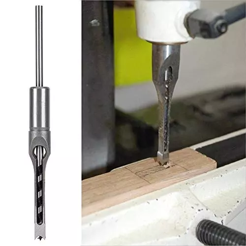 DY TOOLS Hole Drill Bit Metal 6 mm Cutting Dia Spiral Flute Square Shank