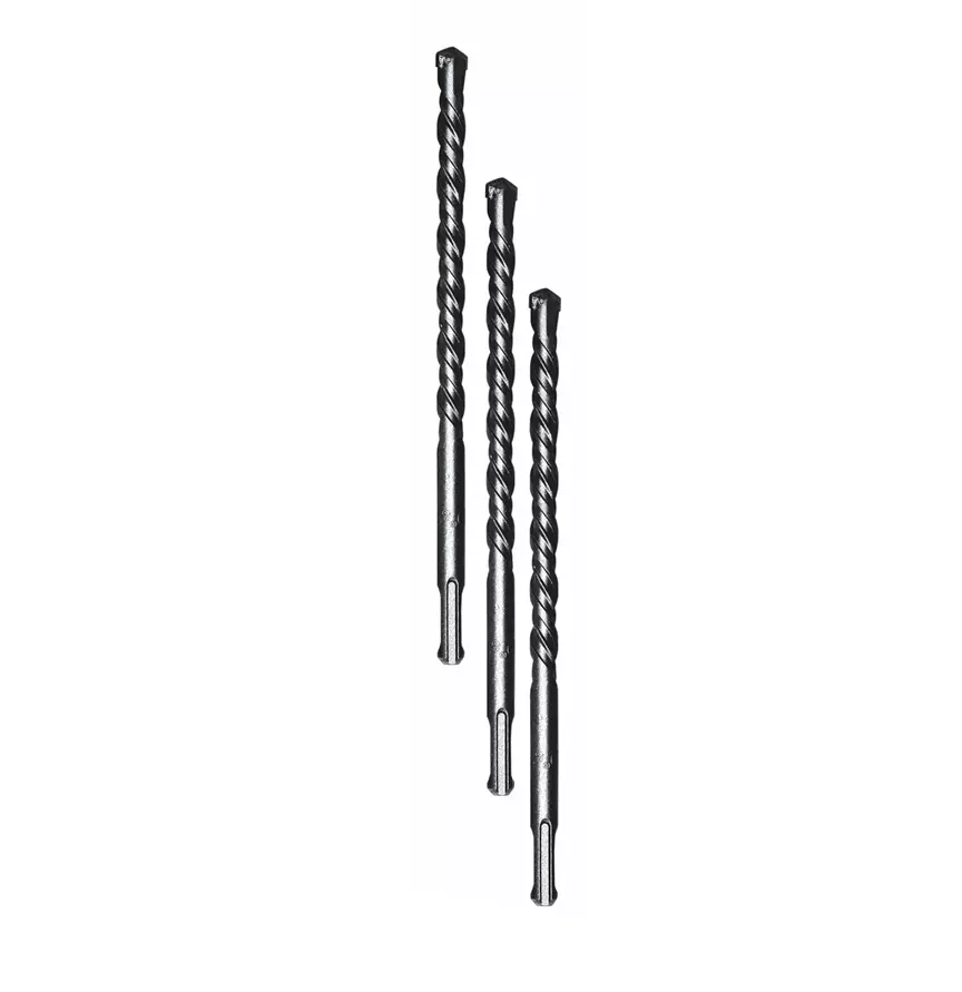 Div's Single Tip Hammer Drill Bit Metal Silver Size - 20x210 mm