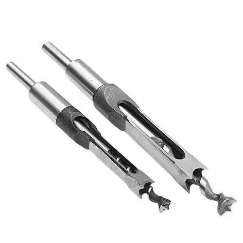DY TOOLS Hole Drill Bit Metal 10 & 16 mm Cutting Dia Hole Saw Flute Square Shank (Pack of 2)