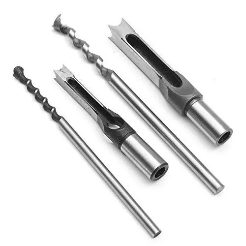 DY TOOLS Hole Drill Bit Metal 10 & 16 mm Cutting Dia Hole Saw Flute Square Shank (Pack of 2)