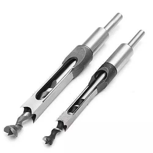 DY TOOLS Hole Drill Bit Metal 10 & 16 mm Cutting Dia Hole Saw Flute Square Shank (Pack of 2)