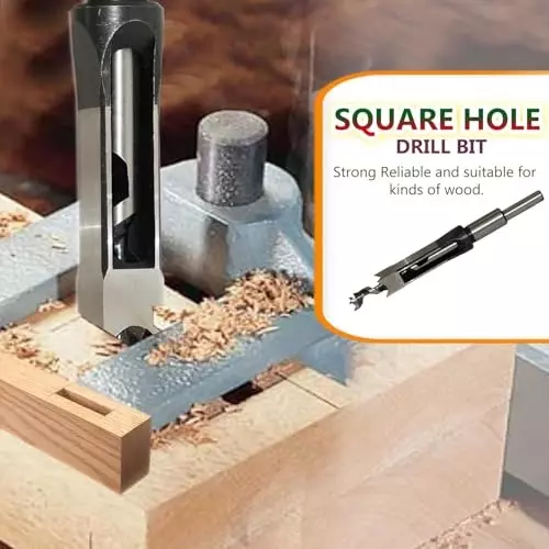 DY TOOLS Hole Drill Bit High Carbon Steel 16 mm Cutting Dia Square Shank