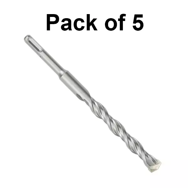 Yuri Straight Tip Hammer Bit Diameter 6 mm and Length 110 mm for Concrete And Masonry Works (Pack of 5)