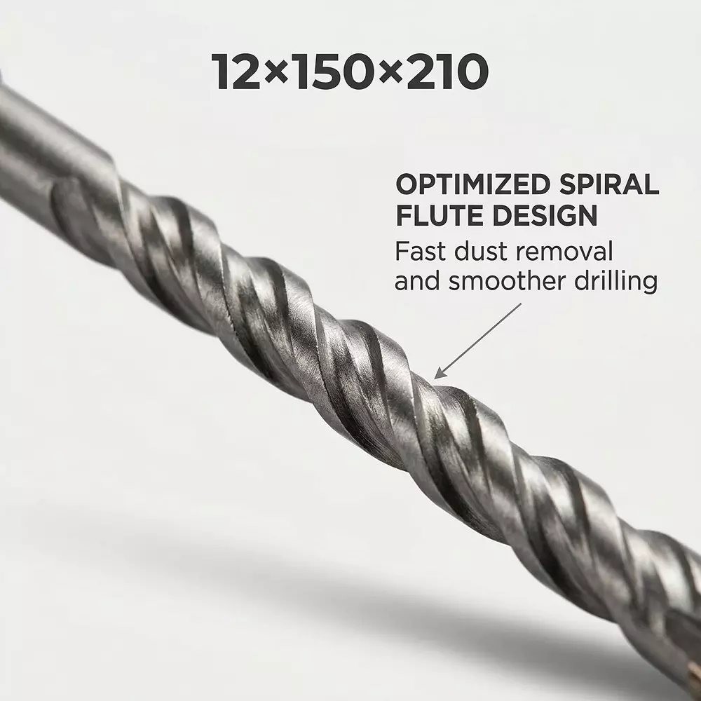 bharat-tools-sds-plus-drill-bit-12-mm-diameter-210-mm-total-length-tungsten-carbide-minus-tip-spiral-flute