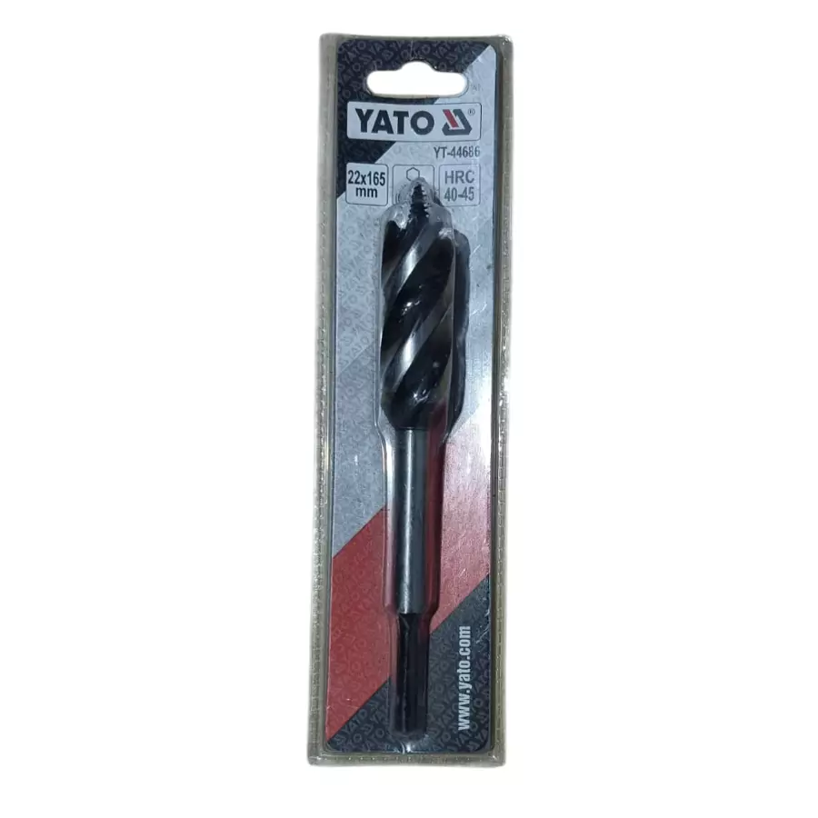 Yato 22 mm Auger Drill Bit With Hex Handle YT-44686