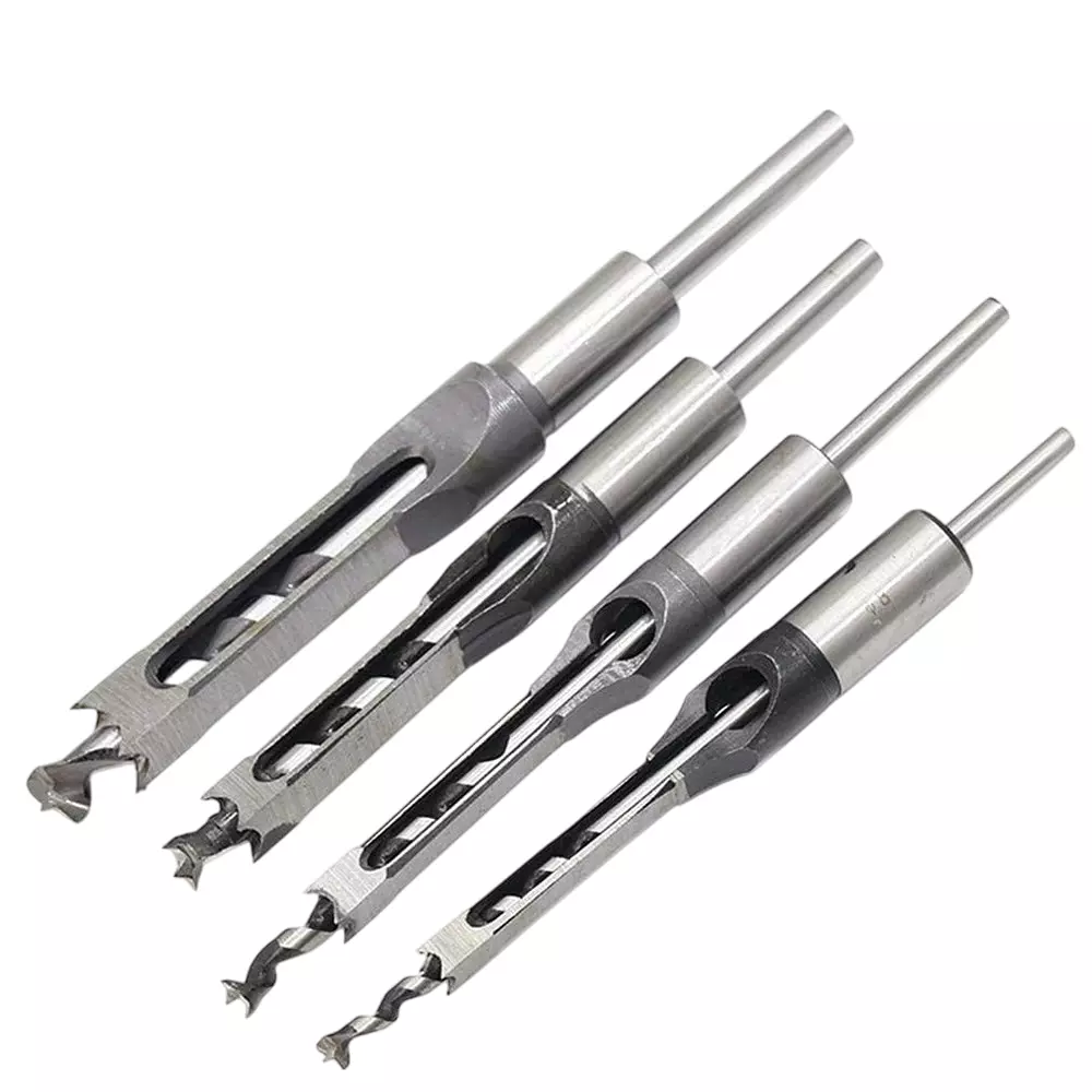 DY TOOLS Hole Drill Bit High Speed Steel 12.7 mm Cutting Dia Twist Flute Square Shank (Pack of 4)