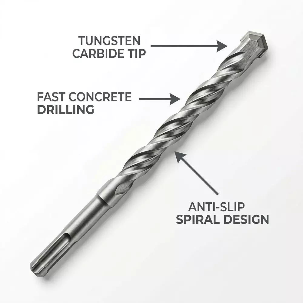 bharat-tools-sds-plus-drill-bit-5-mm-diameter-160-mm-total-length-tungsten-carbide-minus-tip-spiral-flute